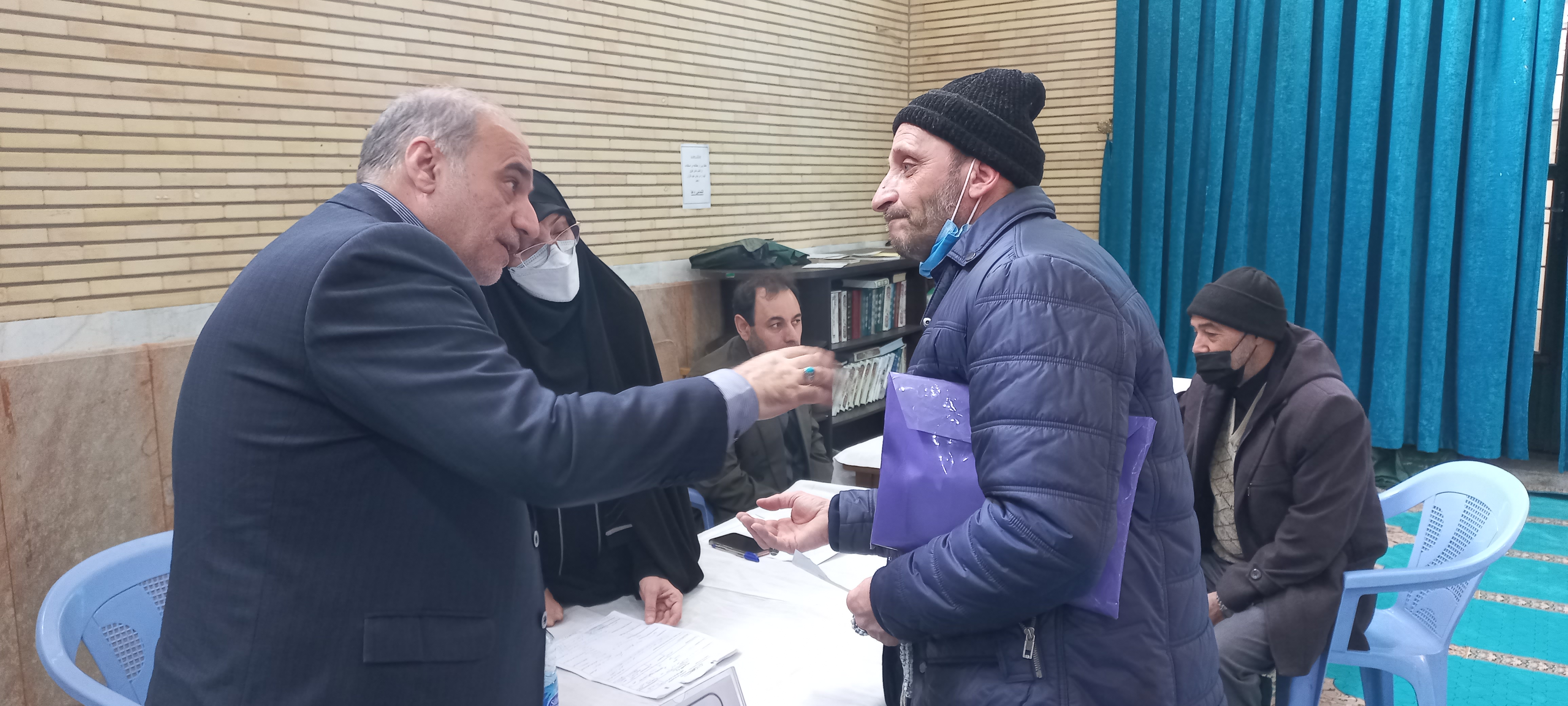 میز ارتباطات مردمی فرمانداری شهرستان ارومیه برگزار شد