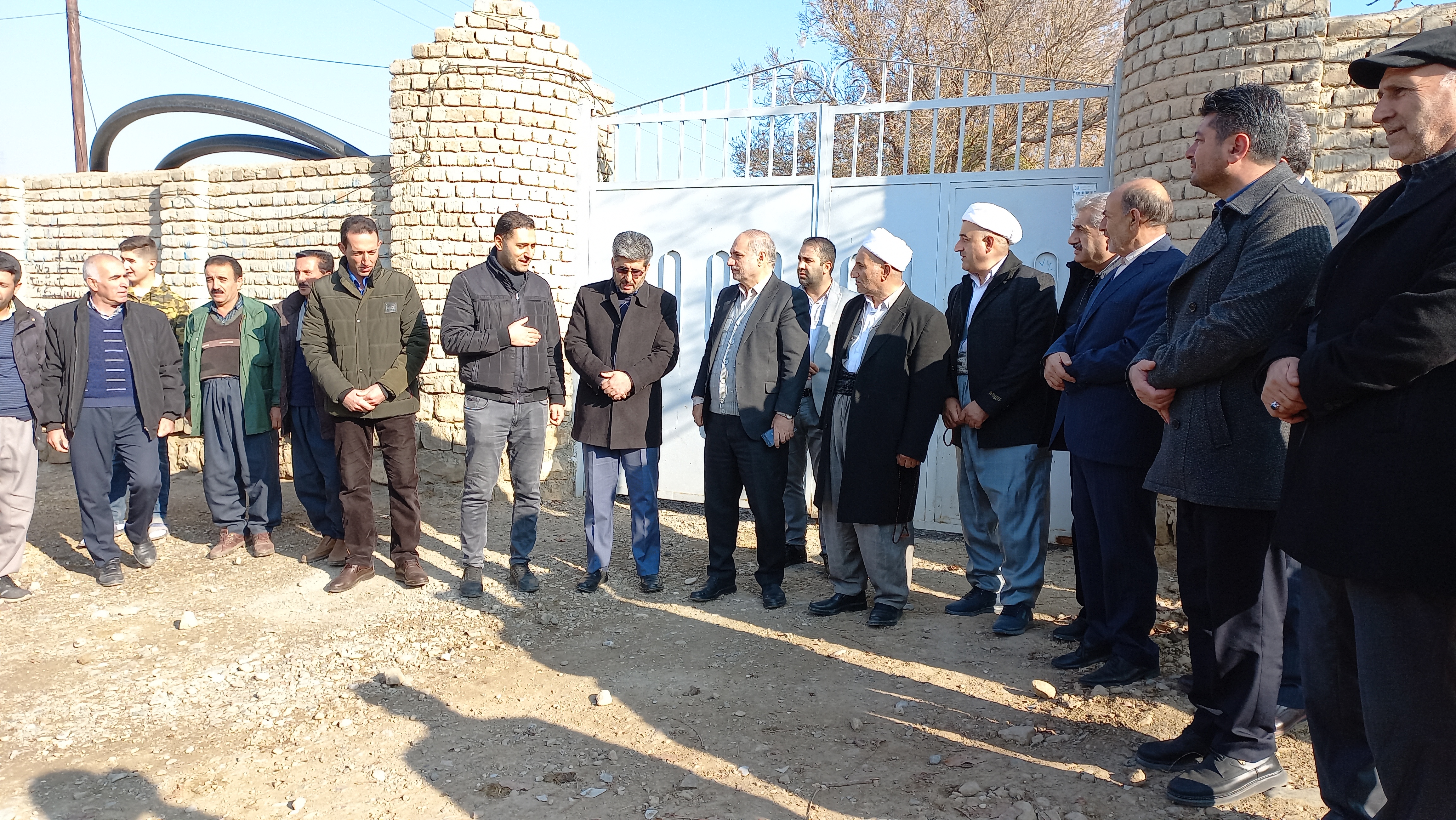 بازدید میدانی فرماندار شهرستان ارومیه از روستای ورمزیار