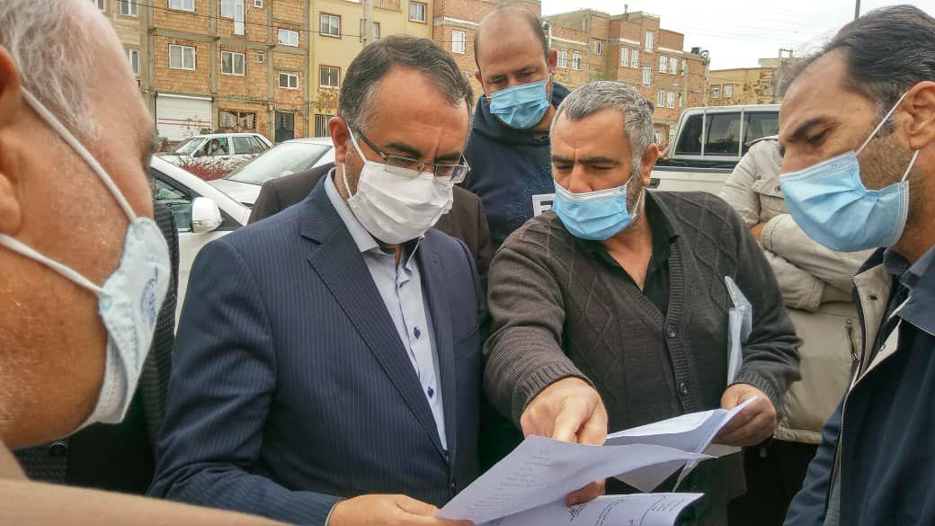 حضور فرماندار ارومیه در شهر جدید گلمان + تصاویر