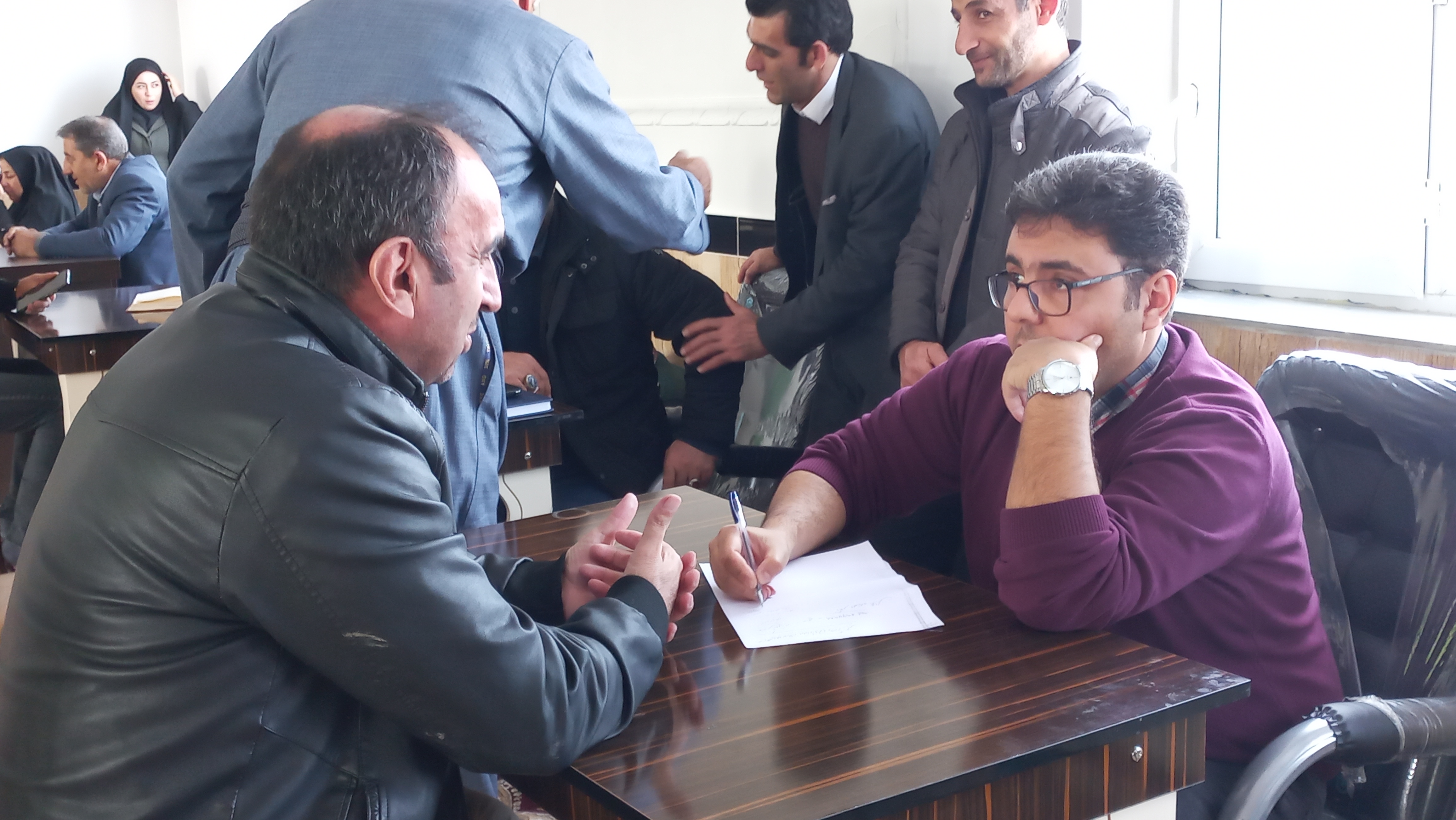 دیدار مردمی فرمانداری شهرستان ارومیه در بخش سیلوانا برگزار شد + عکس