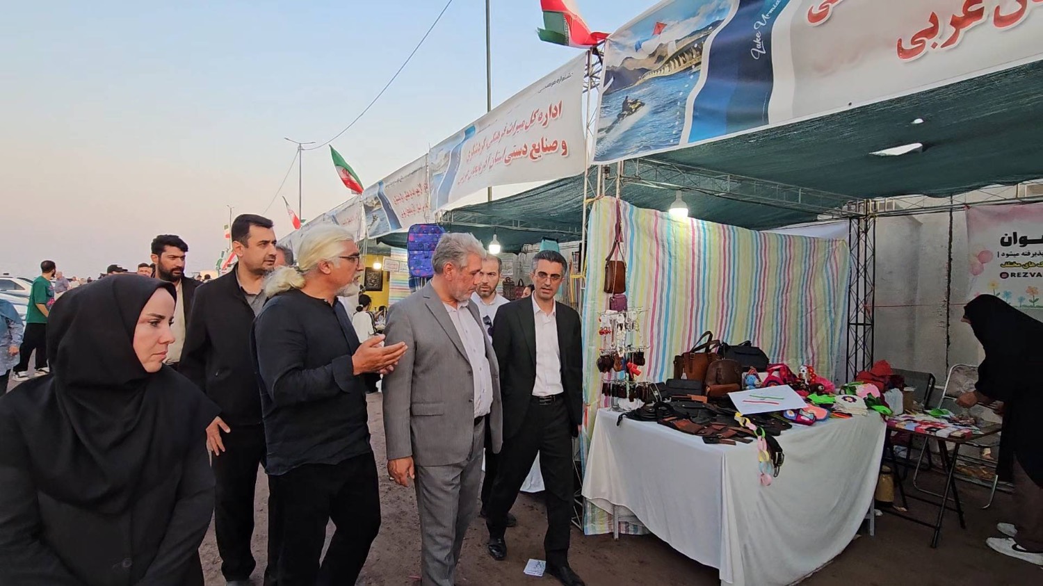 بازدید فرماندار ارومیه از جشنواره فرهنگی و تفریحی «حال خوب دریاچه»