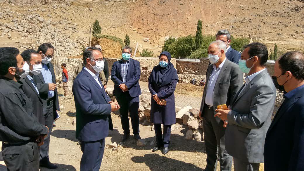 رسیدگی فرماندار ارومیه به مشکلات روستاهای بخش نازلو + تصاویر
