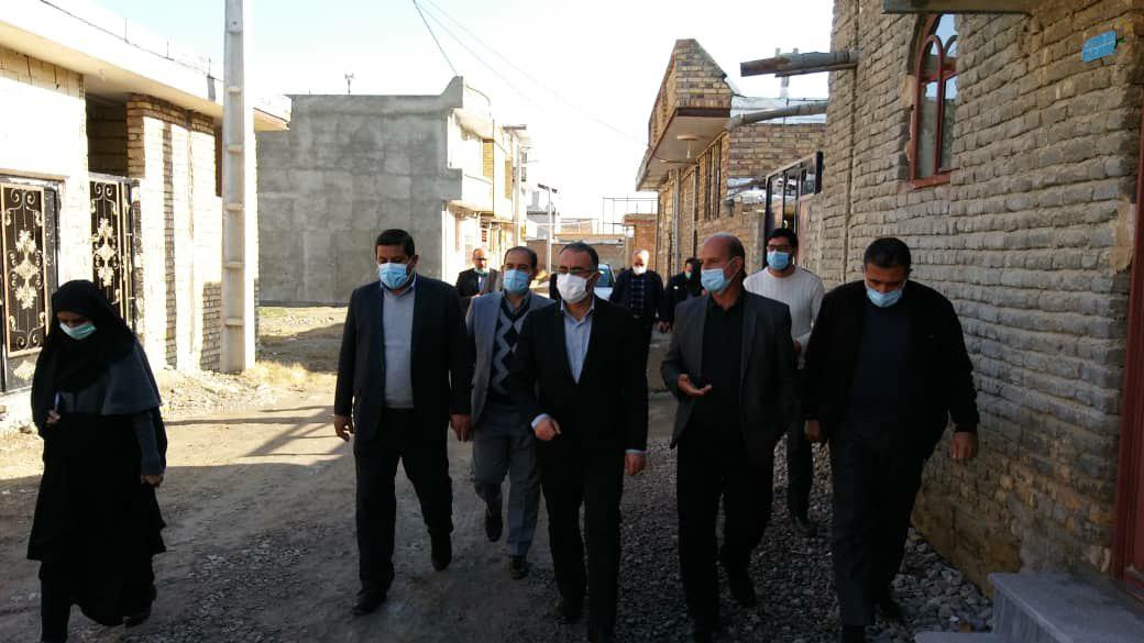 رسیدگی فرماندار ارومیه به مشکلات روستاهای ریحان آباد و بزوج + تصاویر