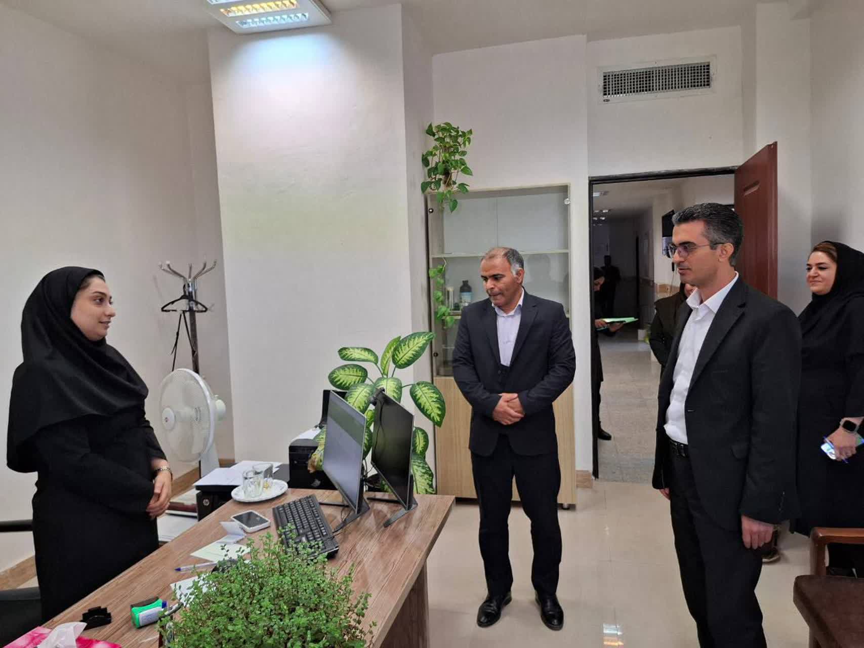 بازدید معاون سیاسی، امنیتی و اجتماعی فرمانداری ارومیه از مرکز سراج