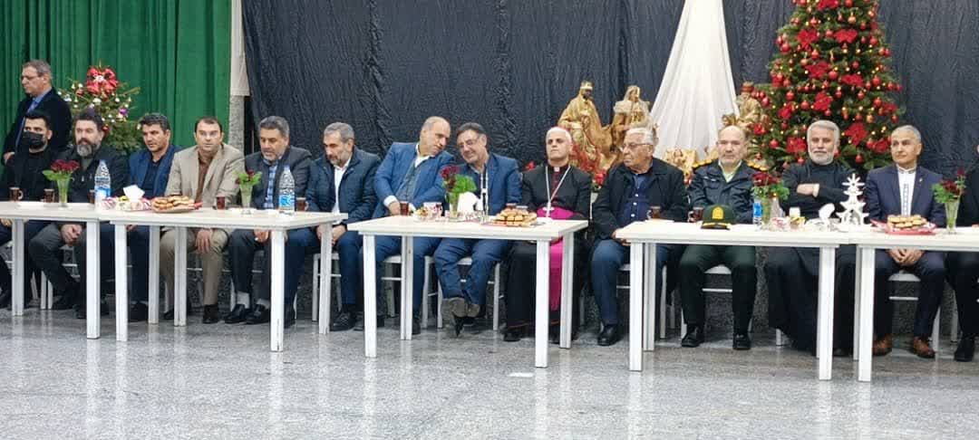 حضور دکتر عماری فرماندار شهرستان ارومیه در مراسم جشن میلاد حضرت عیسی مسیح (ع)