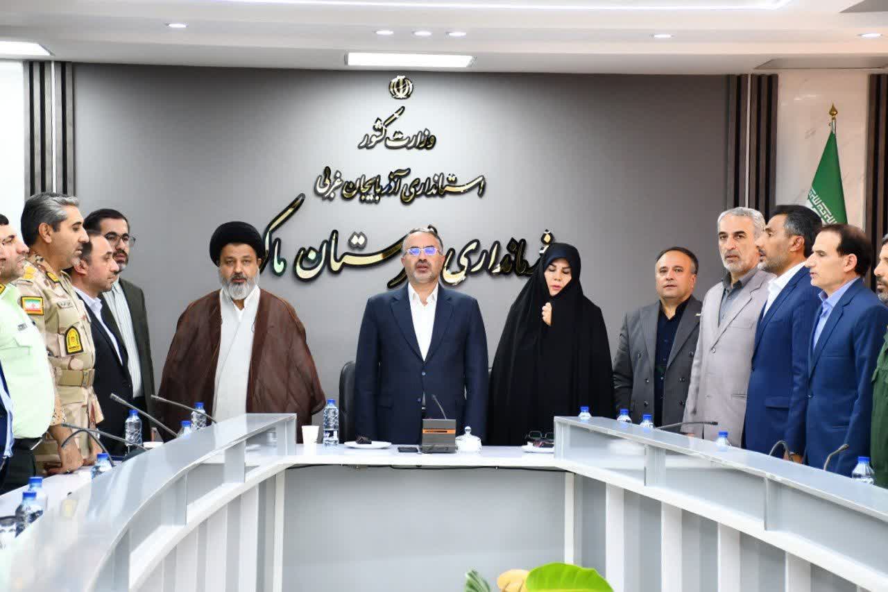 برگزاری آیین تکریم و معارفه فرماندار شهرستان ماکو