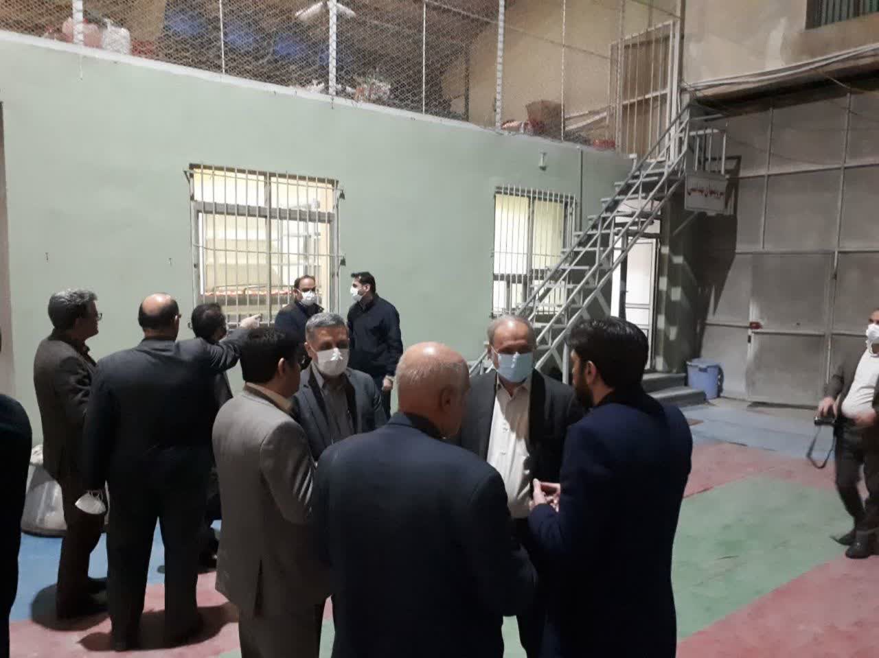 بازدید میدانی فرماندار شهرستان ارومیه از مرکز نگهداری و کاهش آسیب معتادین