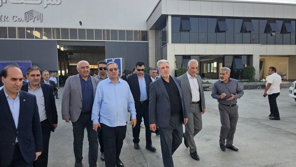 گزارش تصویری | افتتاح واحد صنعتی اروم فولاد سپهر در ارومیه با حضور استاندار آذربایجانغربی