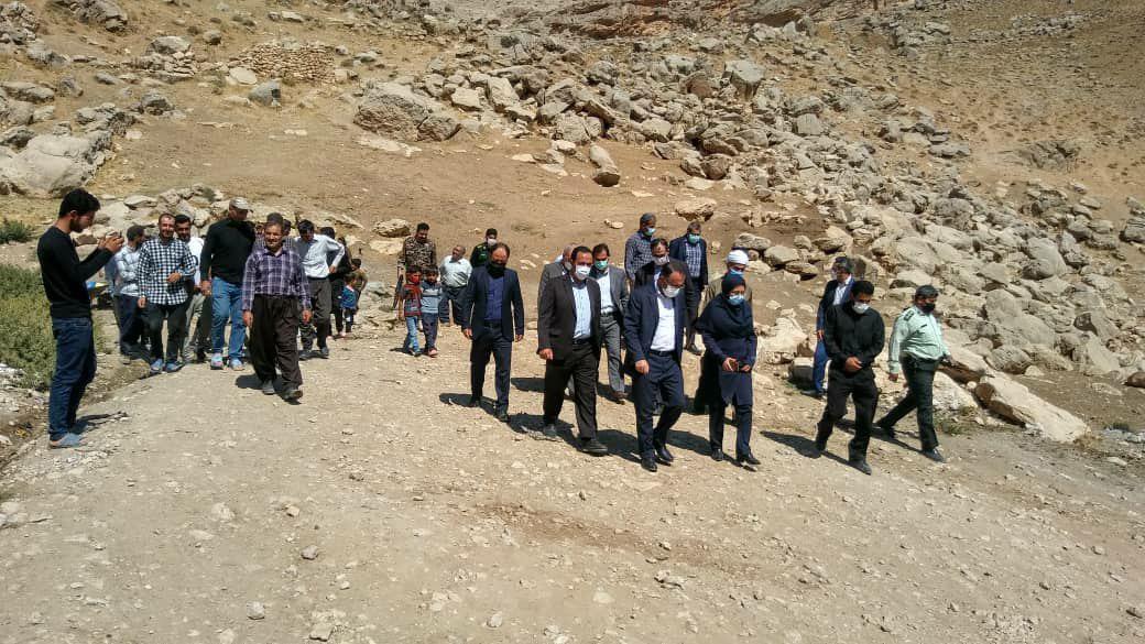 رسیدگی فرماندار ارومیه به مشکلات روستاهای بخش نازلو + تصاویر