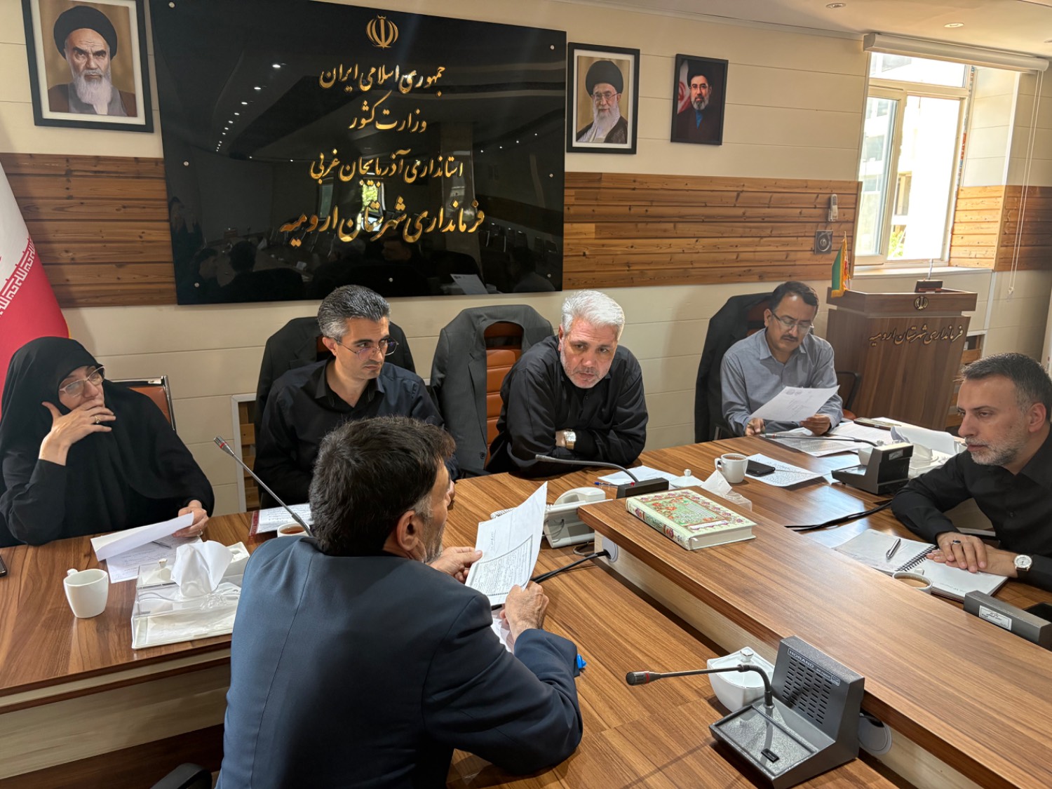 دیدار مردمی فرماندار ارومیه با شهروندان