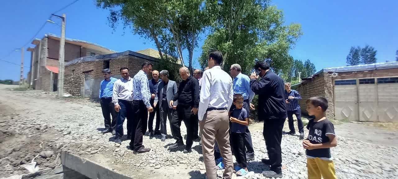 بازدید فرماندار ارومیه از روستای دیزج فتحی + آۀبوم تصویری