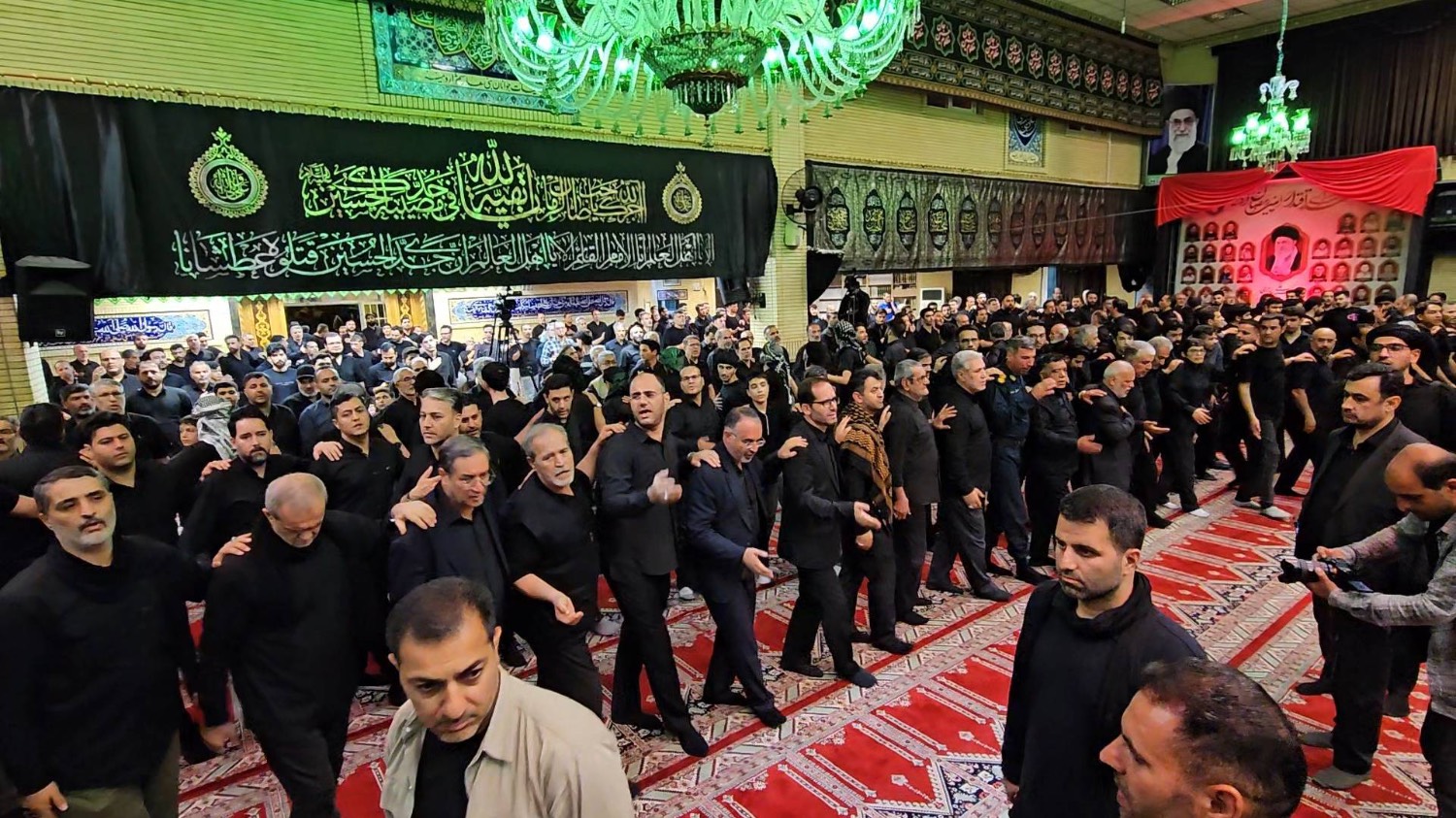 حضور رئیسجمهور در آیین شام غریبان حضرت اباعبدالله الحسین (ع) در ارومیه