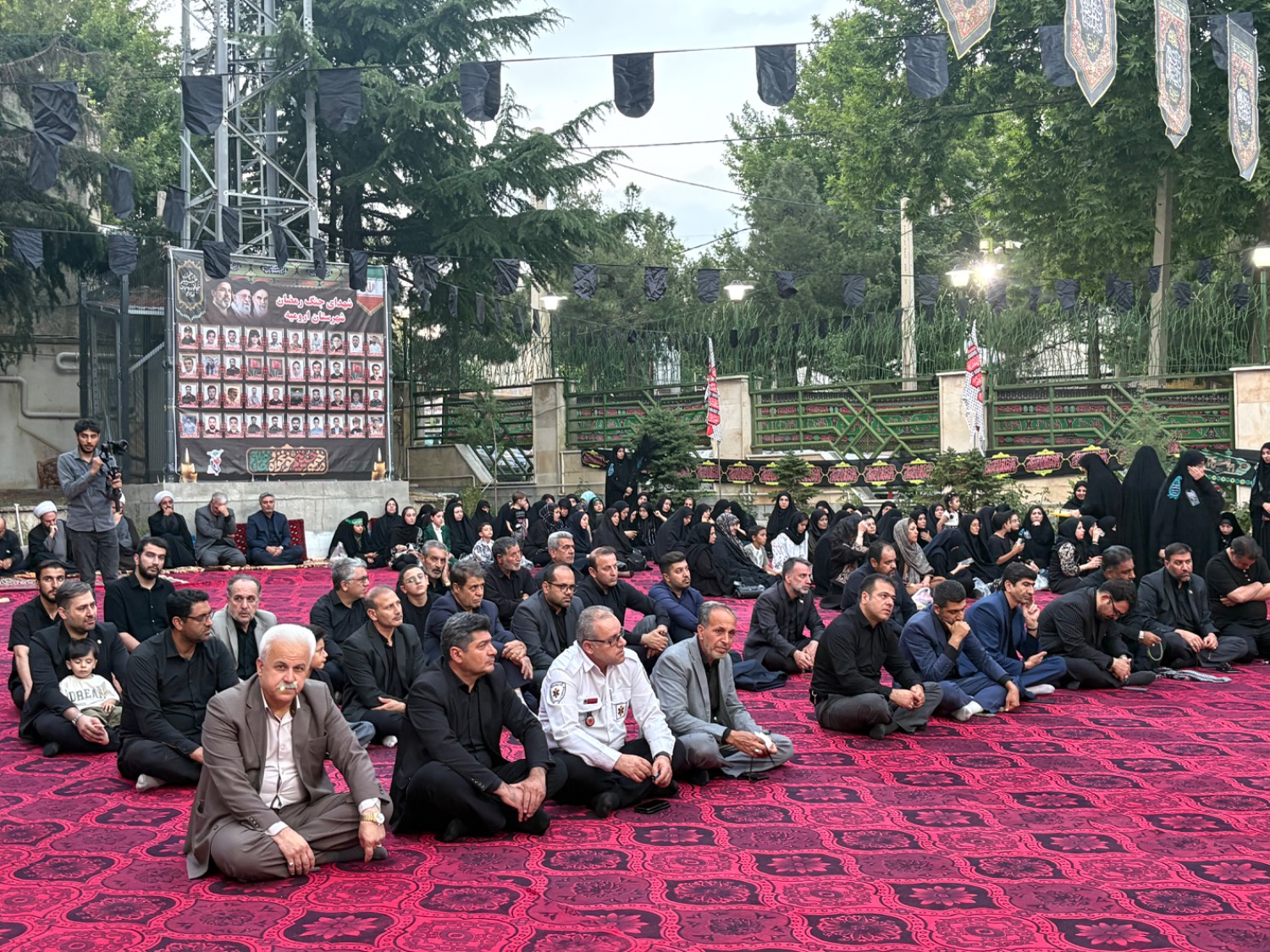 برگزاری آیین سوگواری حضرت اباعبدالله الحسین (ع) با حضور استاندار آذربایجانغربی در فرمانداری ارومیه