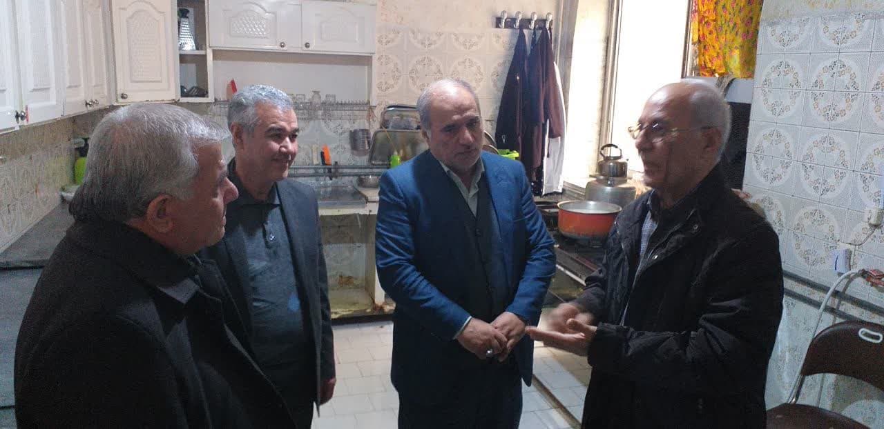 بازدید دکتر عماری فرماندار شهرستان ارومیه از مرکز خیریه و معلولین و سالمندان حضرت زهرا