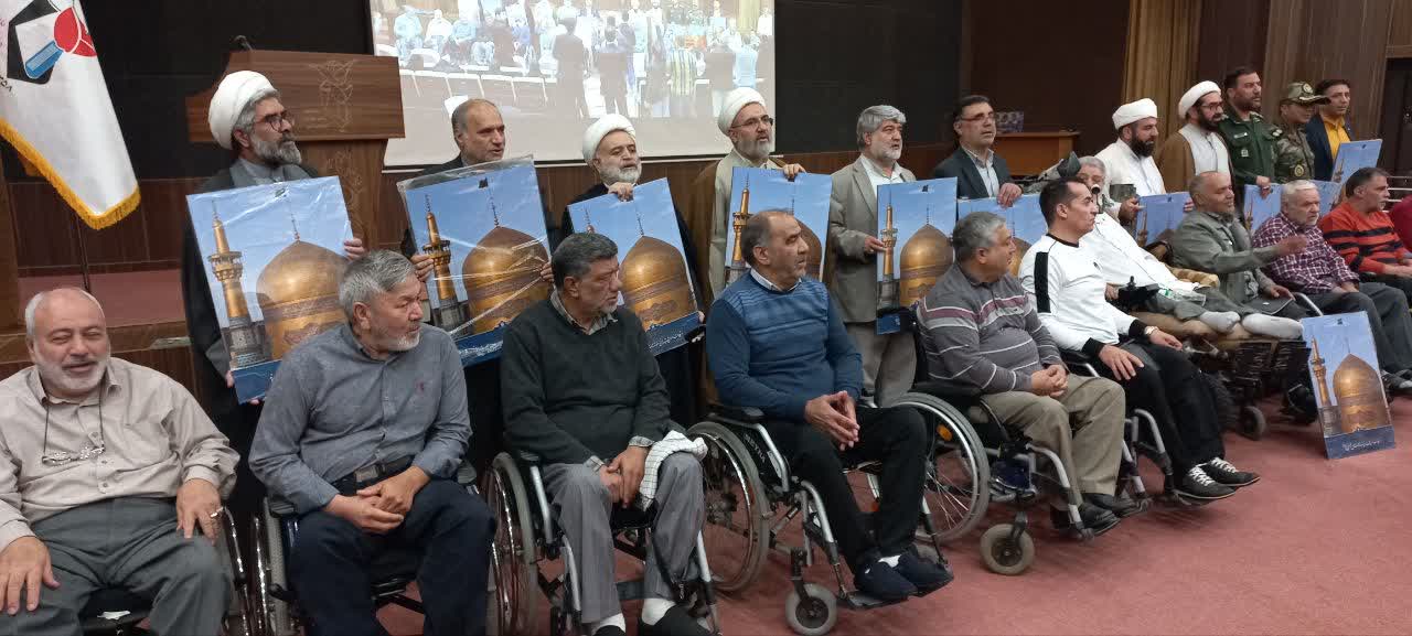 دیدار فرماندار شهرستان ارومیه با جانبازان 70 درصد قطع نخاعی استان های آذربایجان غربی و خراسان رضوی