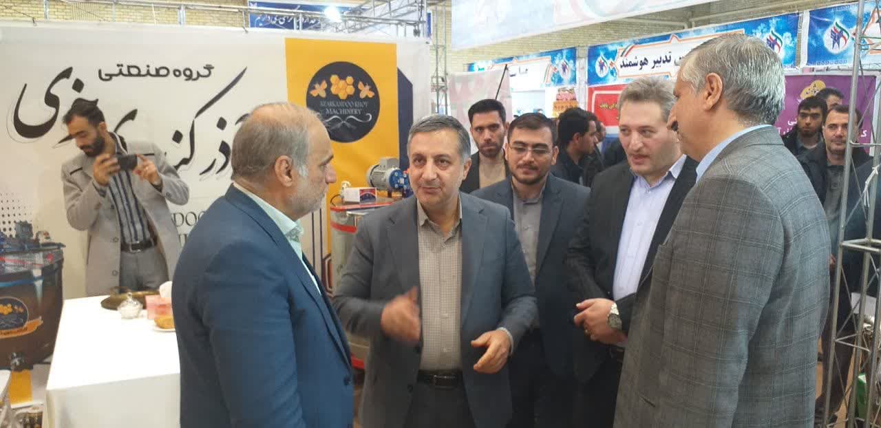 افتتاح ششمین رویداد ملی عصر امید در حوزه تخصصی غذا و فراسودمندها با حضور دکتر عماری فرماندار شهرستان ارومیه