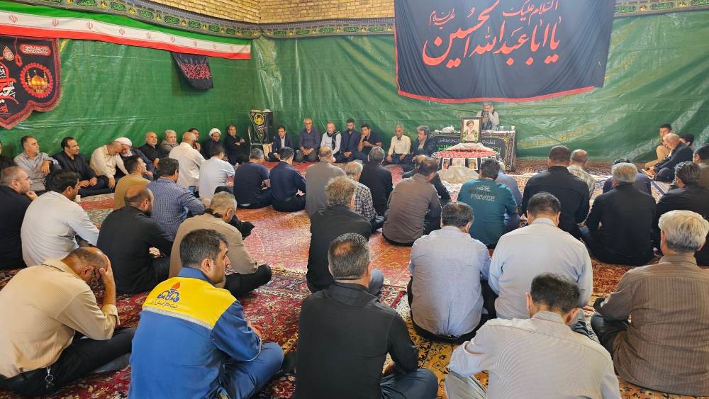 حضور فرماندار ارومیه در موکب شهدای شهرستان در منطقه رشکان