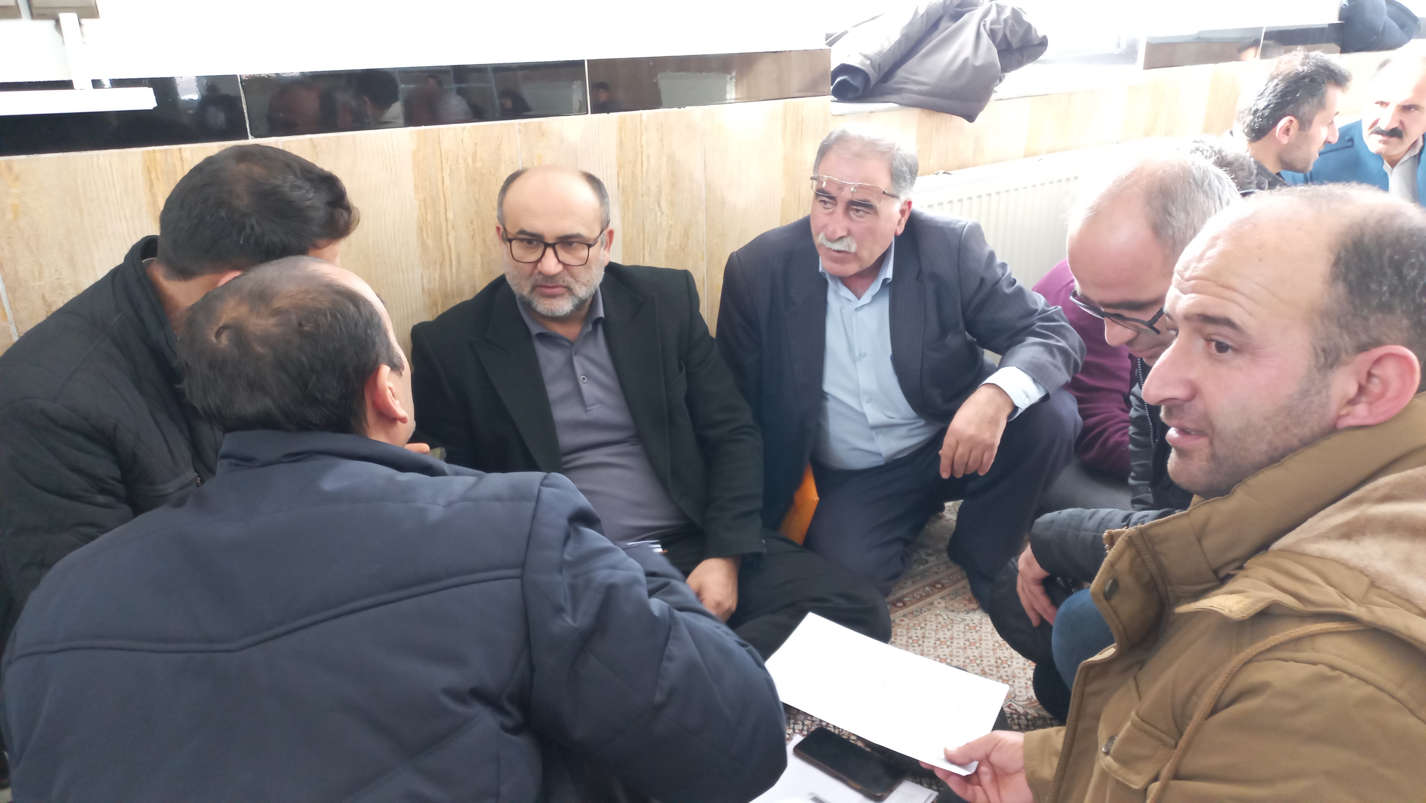 دیدار مردمی فرمانداری شهرستان ارومیه در بخش سیلوانا برگزار شد + عکس