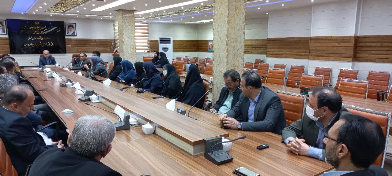 دومین نشست صمیمی غلامحسین عماری با همکاران مجموعه فرمانداری شهرستان ارومیه