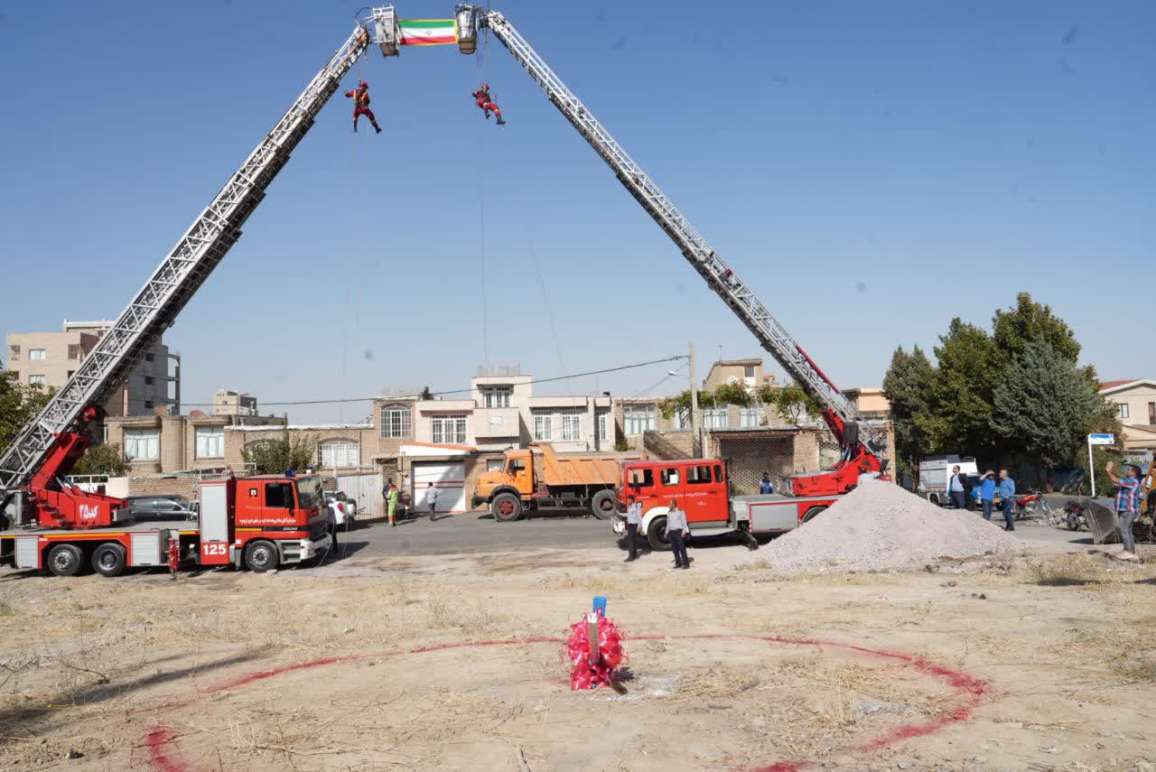 با حضور استاندار آذربایجانغربی انجام شد؛ برگزاری آیین کلنگزنی ایستگاه آتشنشانی البرز در ارومیه