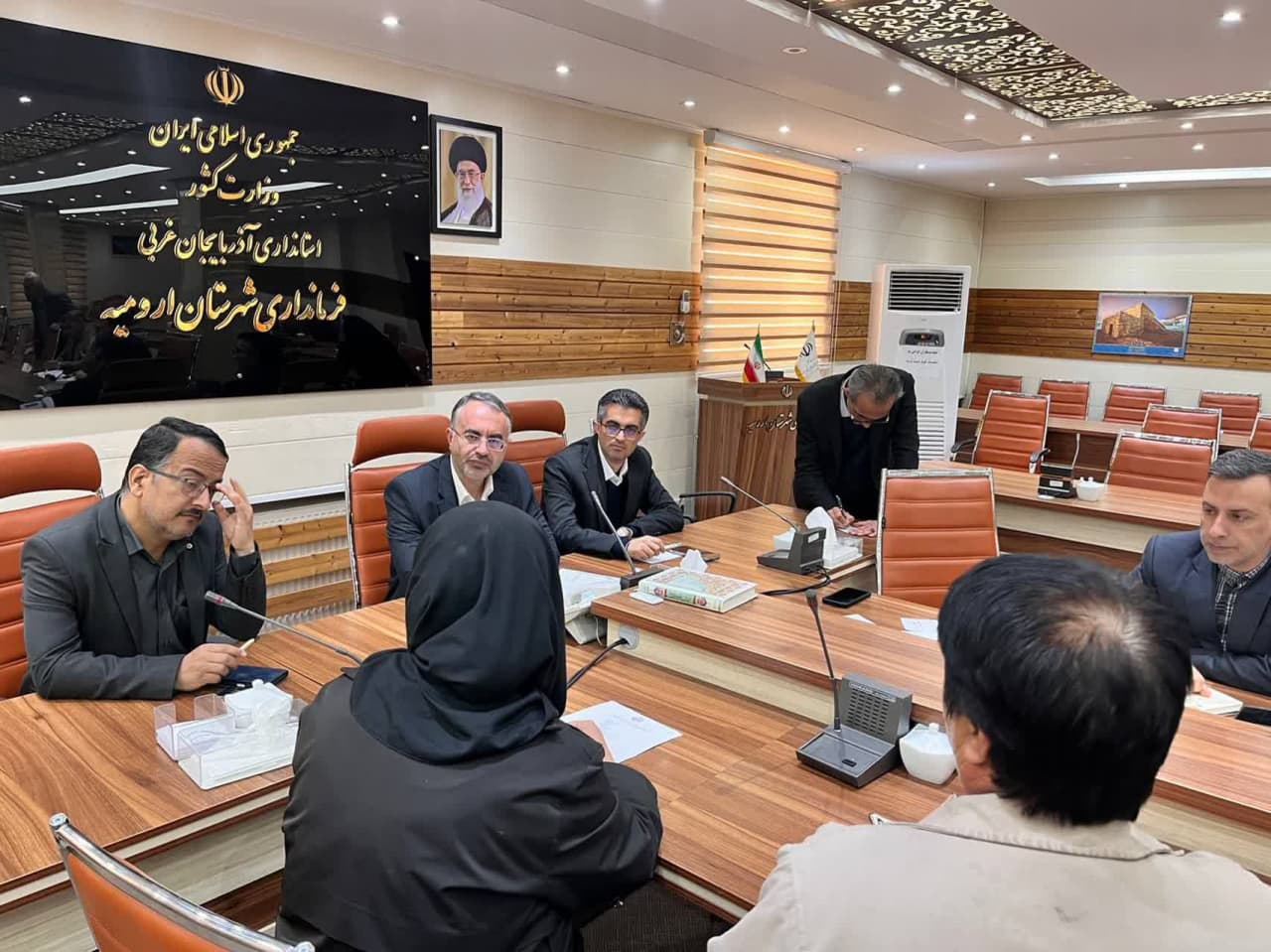برگزاری دیدار مردمی فرماندار ارومیه با شهروندان