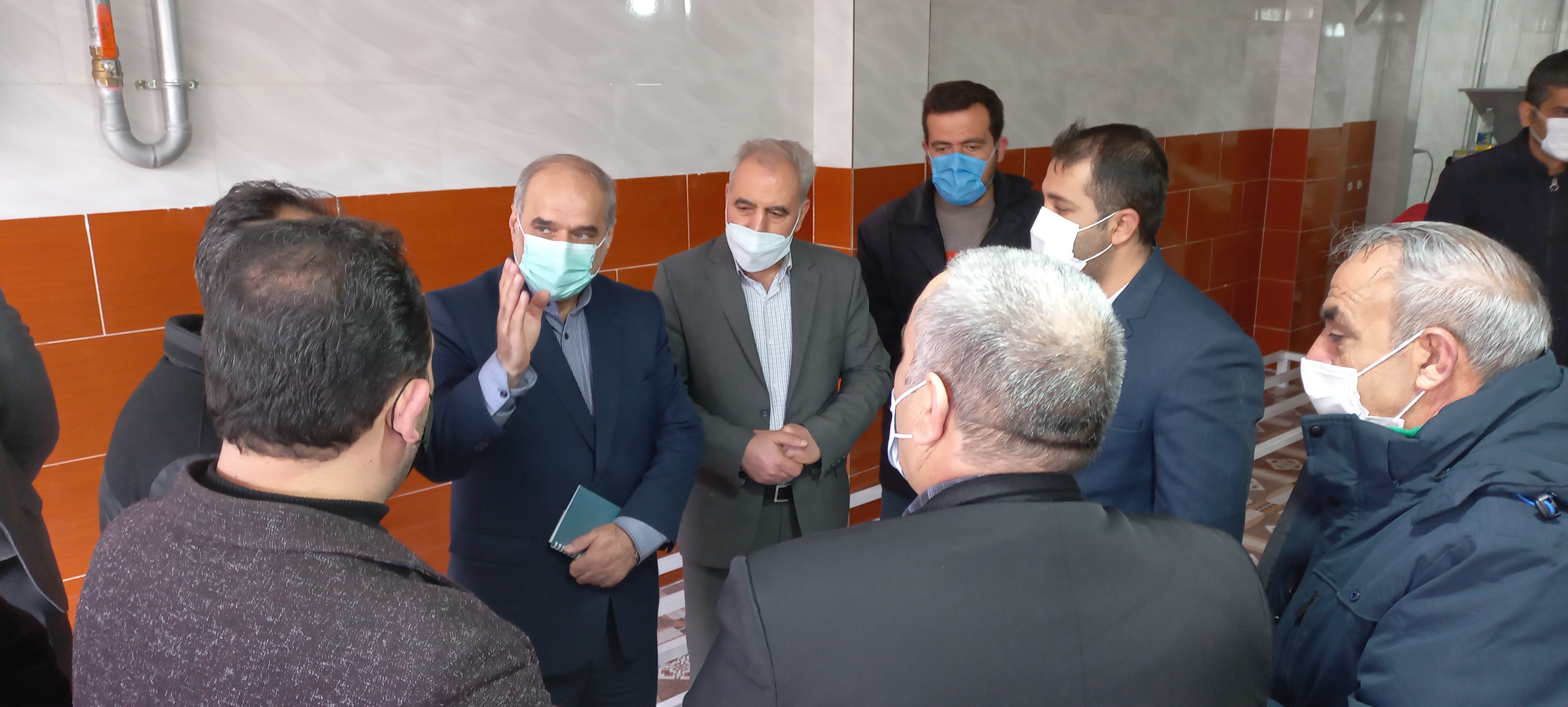 بازدید میدانی فرماندار شهرستان ارومیه از شهر جدید گلمان