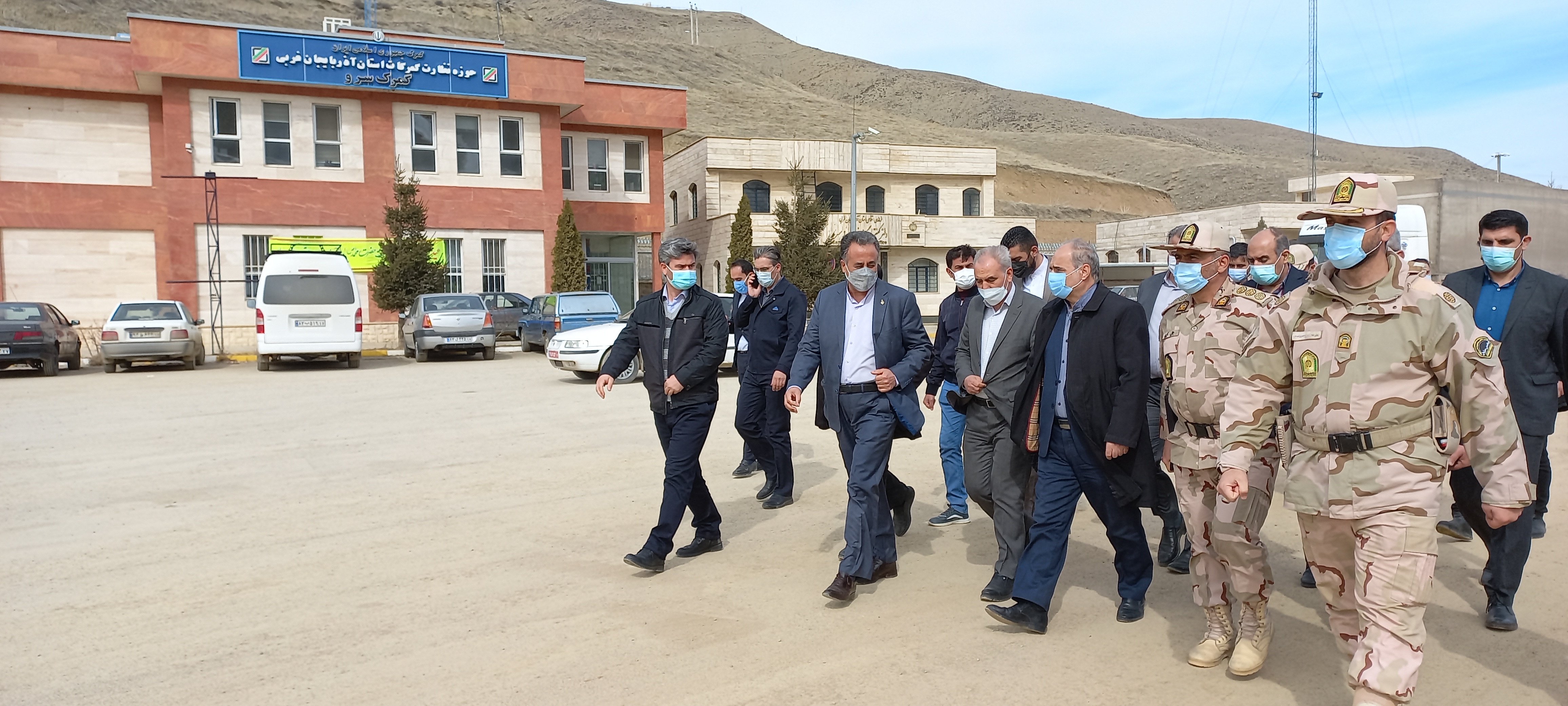بازدید میدانی فرماندار شهرستان ارومیه از گمرک مرزی سرو