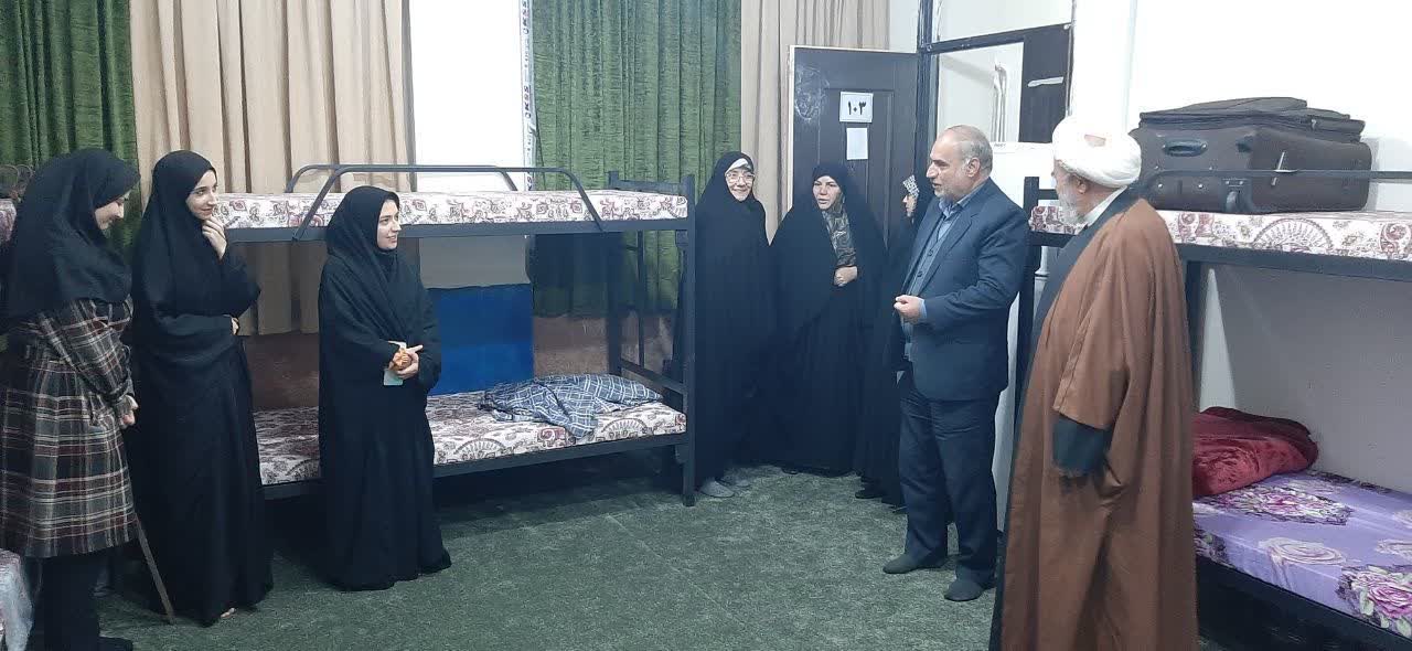 بازدید فرماندار شهرستان ارومیه از خوابگاه دانشجویی پردیس علامه طباطبایی