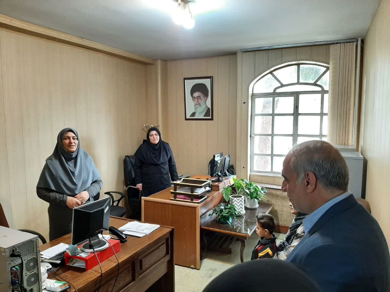 دیدار فرماندار ارومیه با کارمندان مجموعه فرمانداری شهرستان ارومیه