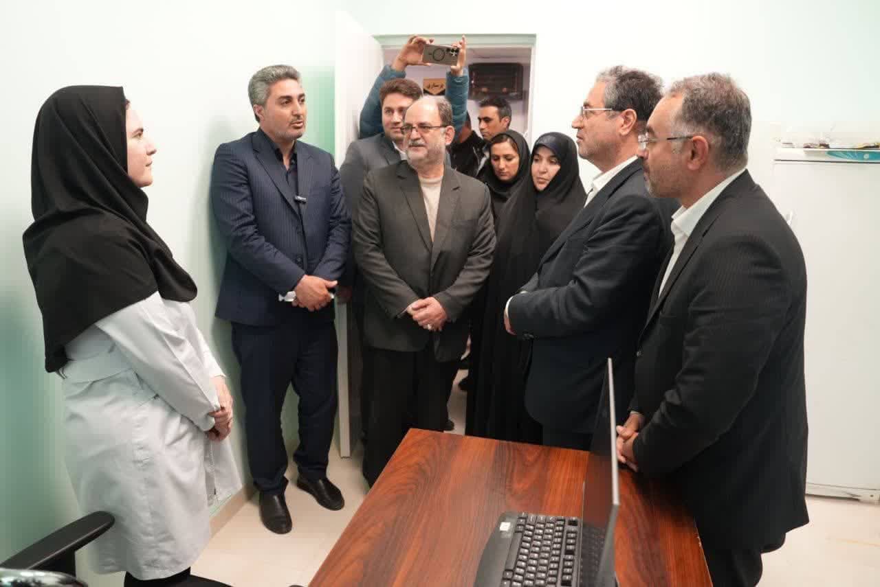با حضور استاندار آذربایجان‌غربی مرکز  جامع سلامت روستایی کهریز  افتتاح شد