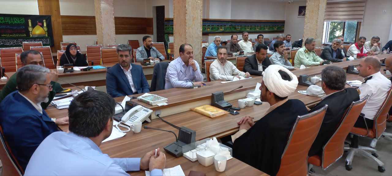 جلسه هماهنگی گرامیداشت هفته دفاع مقدس برگزار شد