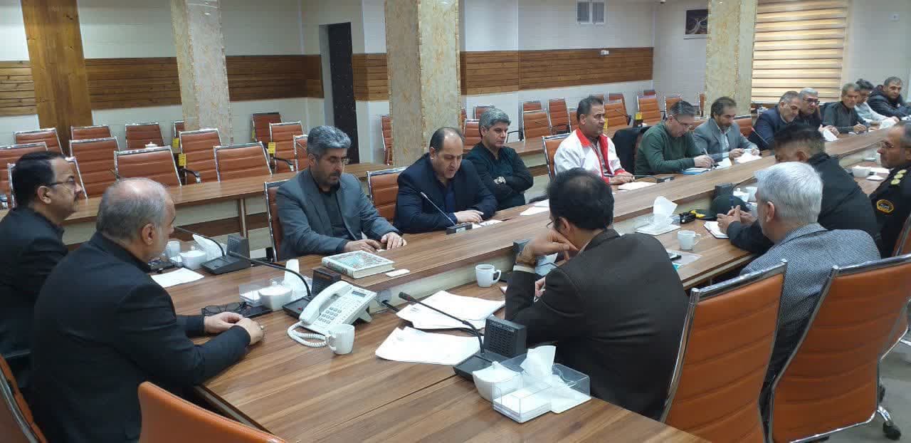 برگزاری جلسه ستاد مدیریت بحران شهرستان ارومیه