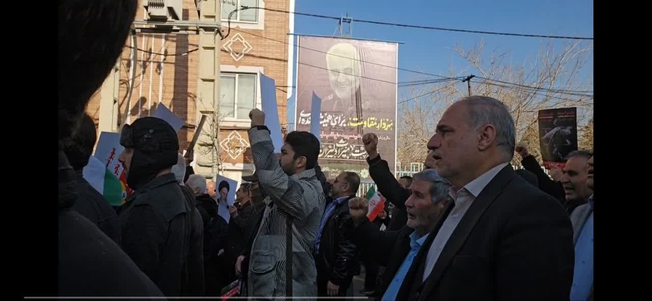 راهپیمـایـی جمعههای خشم در ارومیه برگزار شد