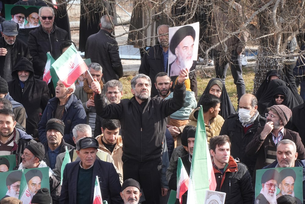 آلبوم تصویری / برگزاری تجمع بزرگ مردم و مسئولان آذربایجان غربی برای محکومیت اغتشاشات اخیر