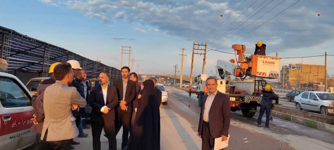 بازدید فرماندار ارومیه از روند آمادهسازی بازارچه محصولات کشاورزی از مزرعه تا سفره