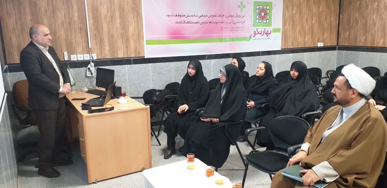 بازدید عماری فرماندار شهرستان ارومیه از موسسه بهار نکو
