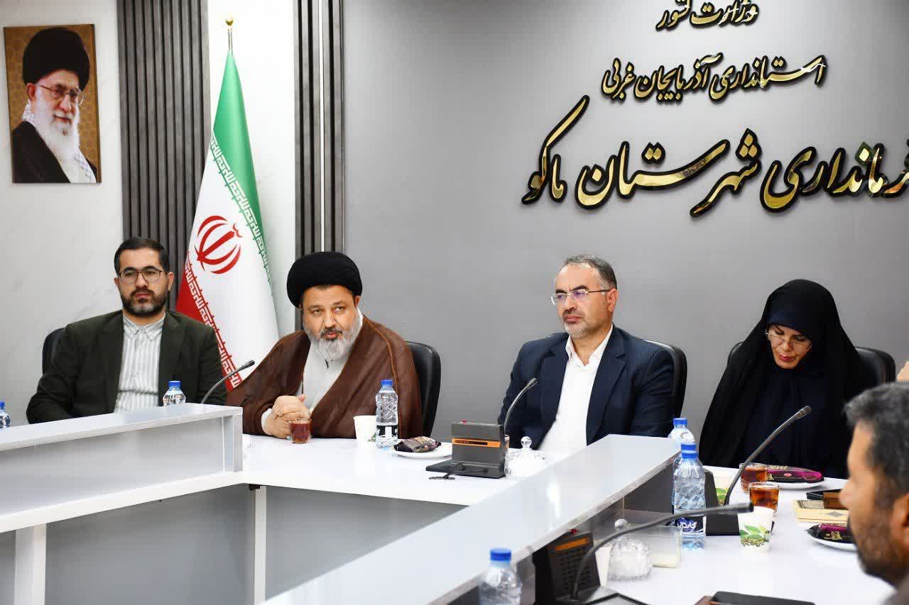 برگزاری آیین تکریم و معارفه فرماندار شهرستان ماکو