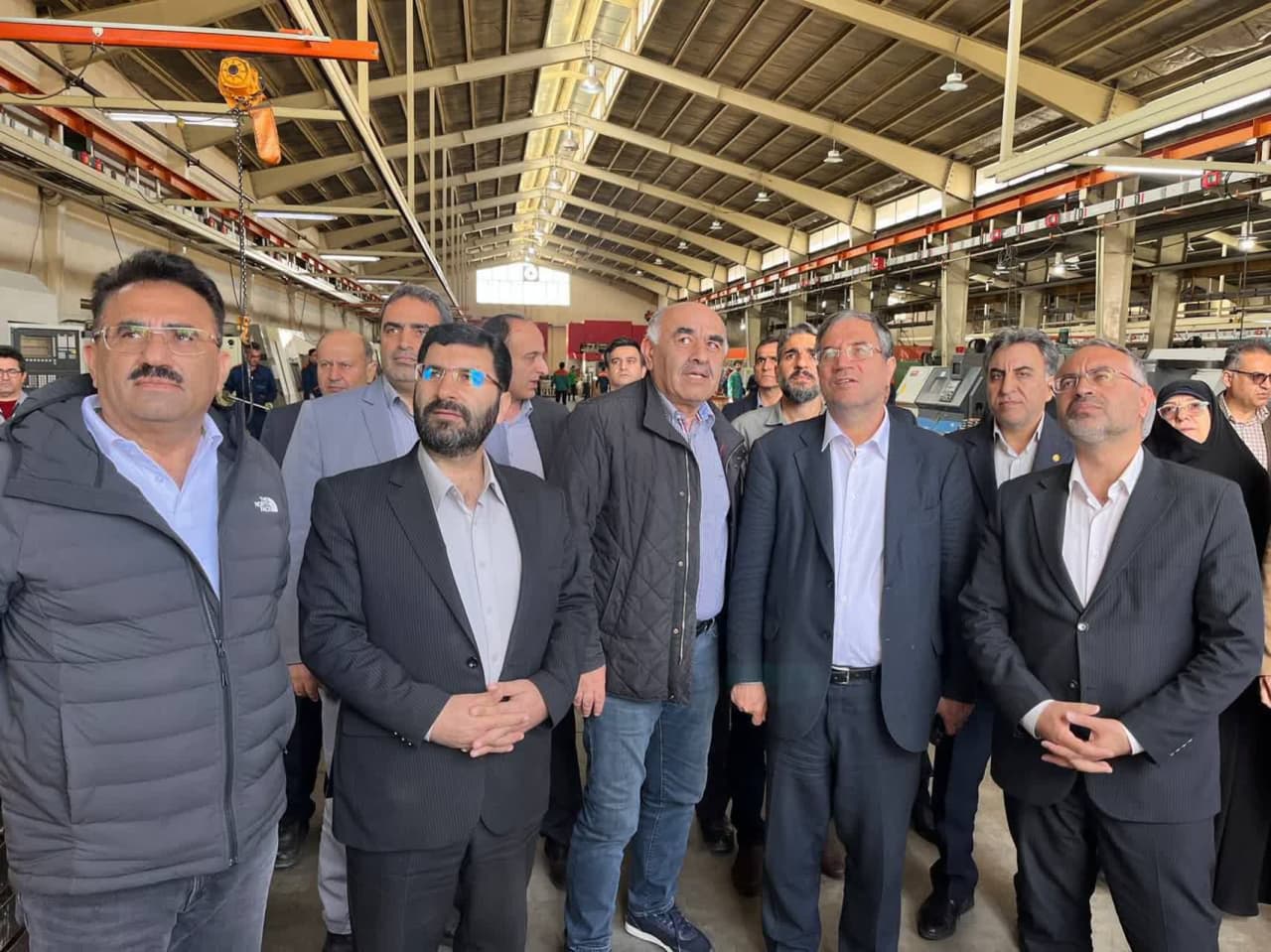 بازدید میدانی استاندار آذربایجان‌غربی از فعالیت واحد های تولیدی هلدینگ صنعتی مارال ( مارال صنعت، اسپوتا قالب و محور سازان )