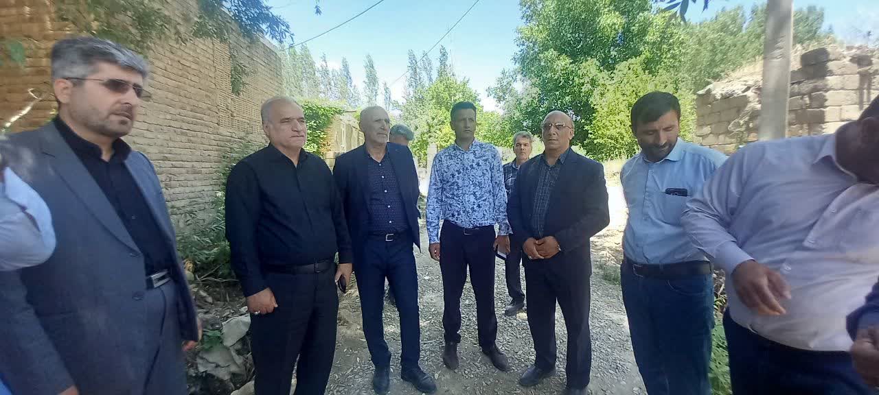 بازدید فرماندار ارومیه از روستای دیزج فتحی + آۀبوم تصویری