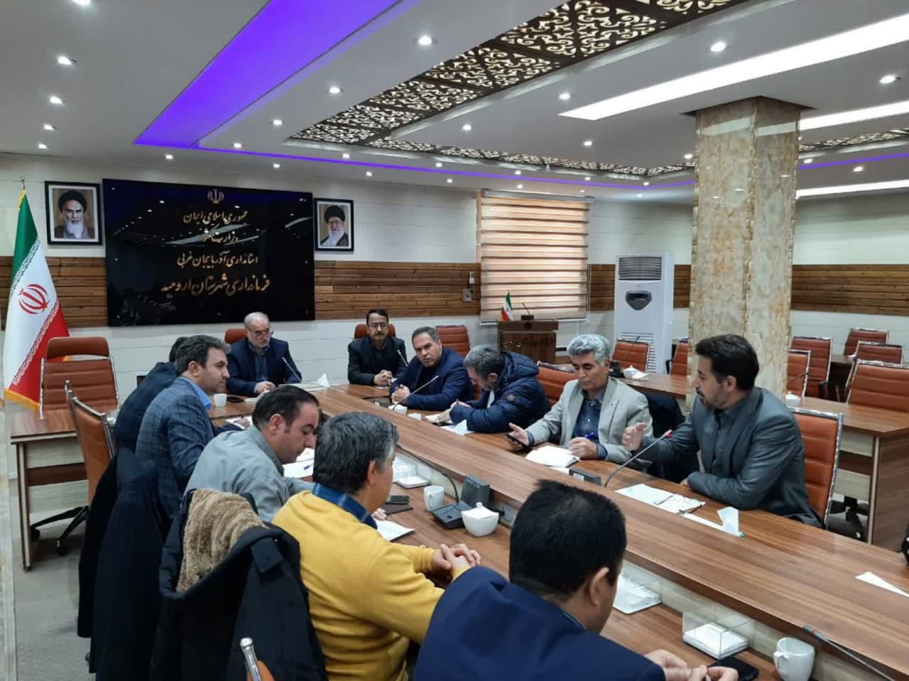 جلسه کارگروه ویژه ساخت و سازهای غیر مجاز به ریاست فرماندار ارومیه برگزار شد