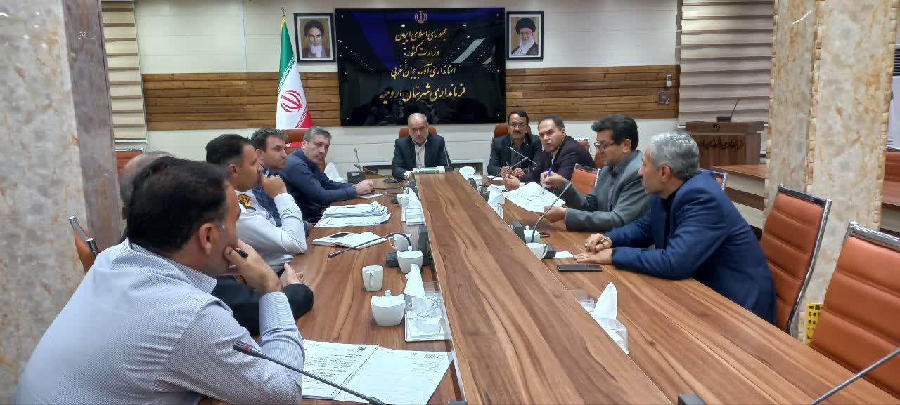 جلسه کمیته فنی شورای ترافیک شهرستان ارومیه برگزار شد