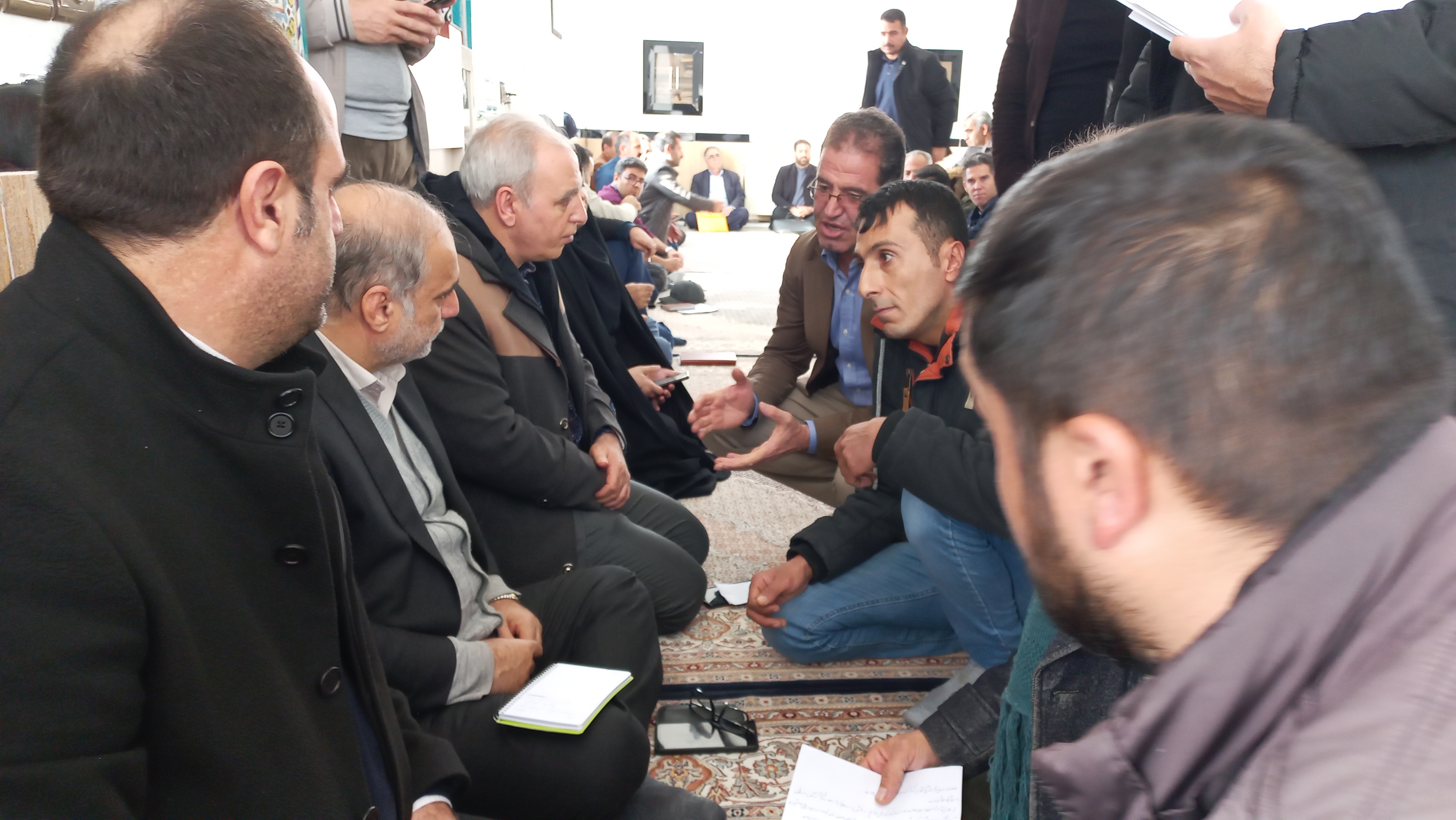 دیدار مردمی فرمانداری شهرستان ارومیه در بخش سیلوانا برگزار شد + عکس