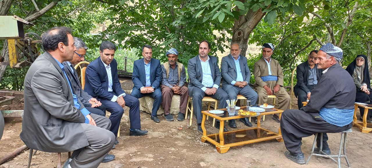 بازدید میدانی فرماندار شهرستان ارومیه از روستای سلیم بیگ