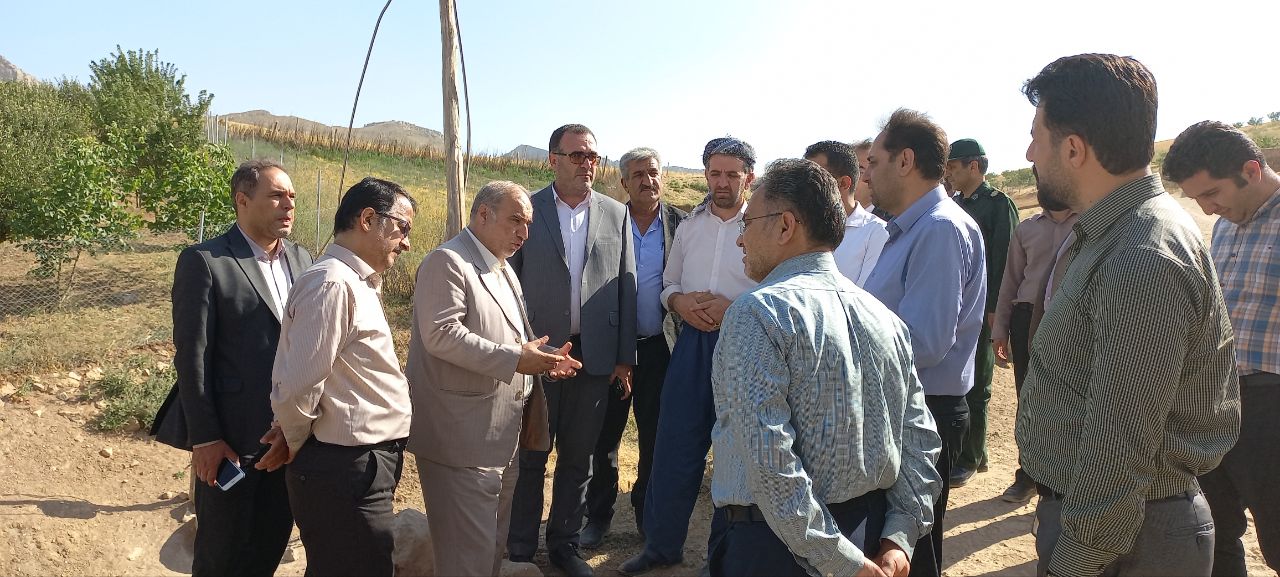 بازدید میدانی فرماندار شهرستان ارومیه از روستای قرنساء
