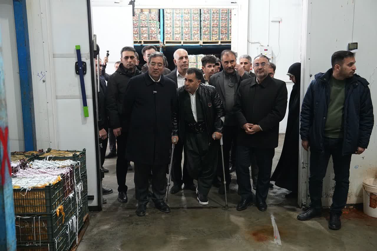 با حضور استاندار آذربایجان‌غربی انجام شد؛ افتتاح سردخانه 2 هزار تنی ذخیره‌سازی میوه در ارومیه