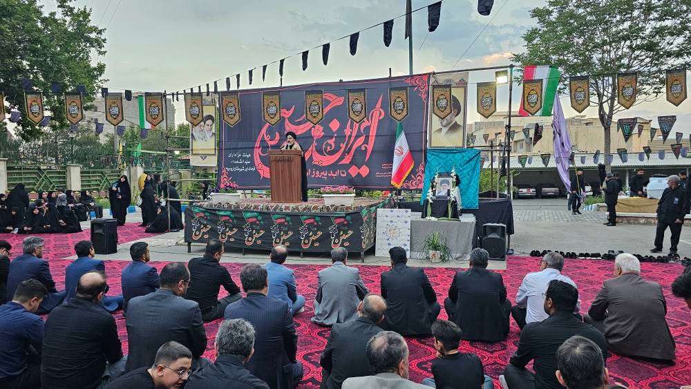 برگزاری آیین سوگواری حضرت اباعبدالله الحسین (ع) با حضور استاندار آذربایجانغربی در فرمانداری ارومیه