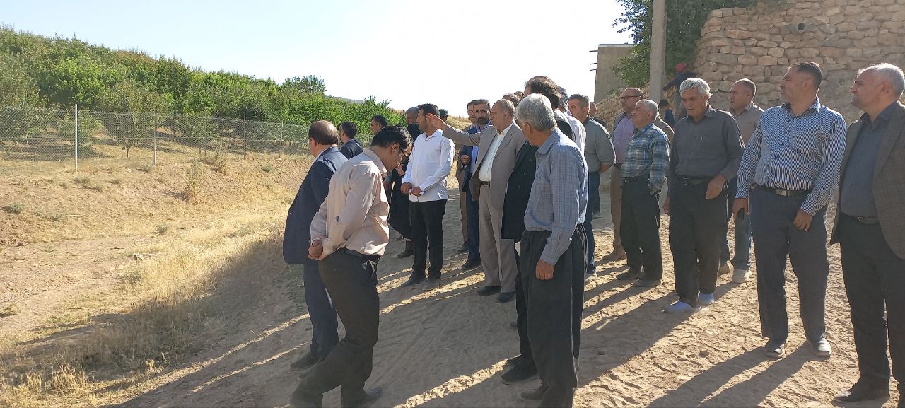 بازدید میدانی فرماندار شهرستان ارومیه از روستای قرنساء