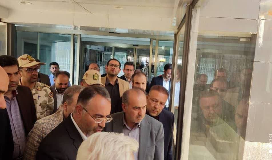 بررسی میدانی مشکلات پایانه مرزی سرو با حضور مدیرکل امور مرزی وزارت کشور