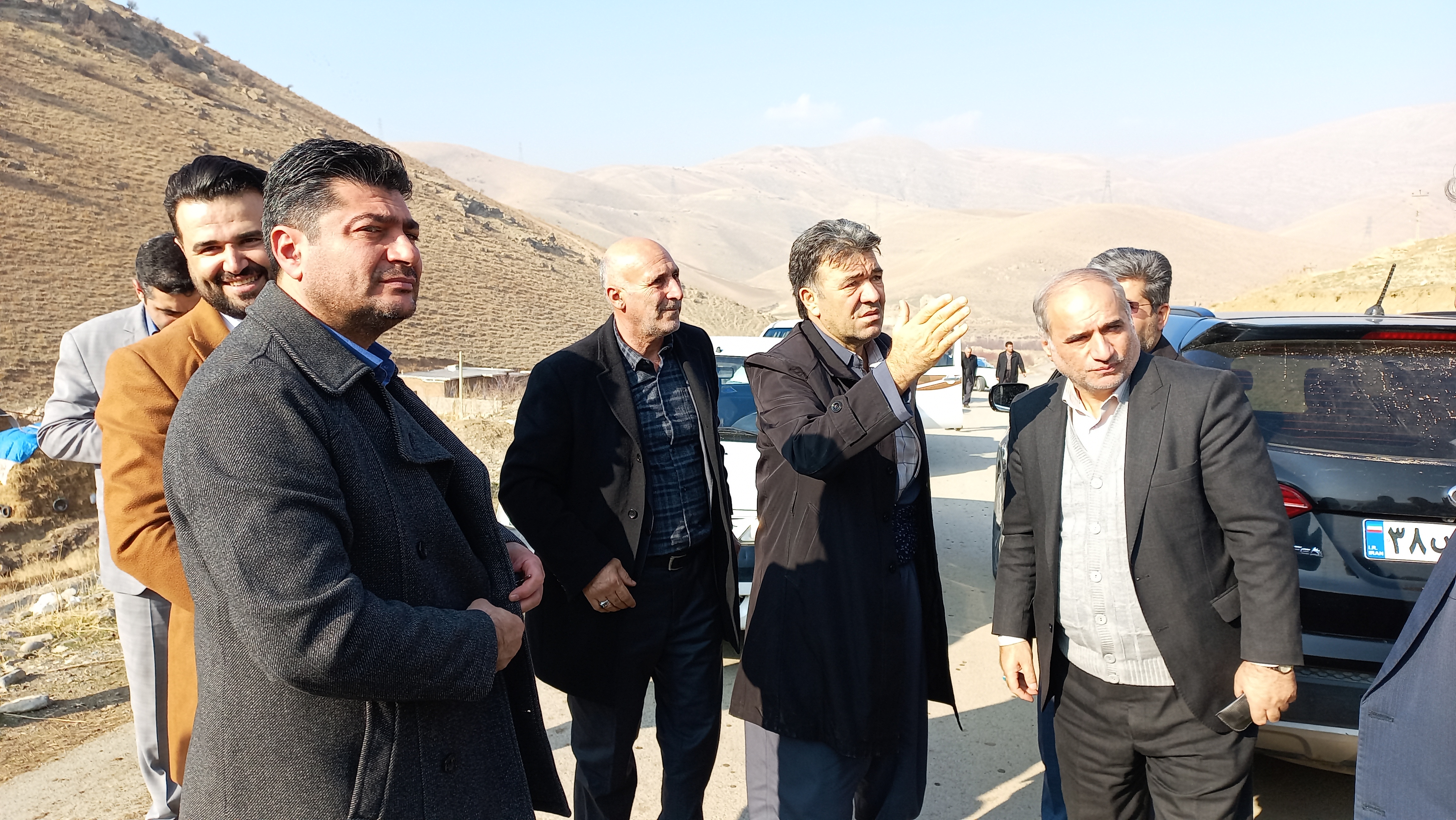 بازدید میدانی فرماندار شهرستان ارومیه از روستای سیدک