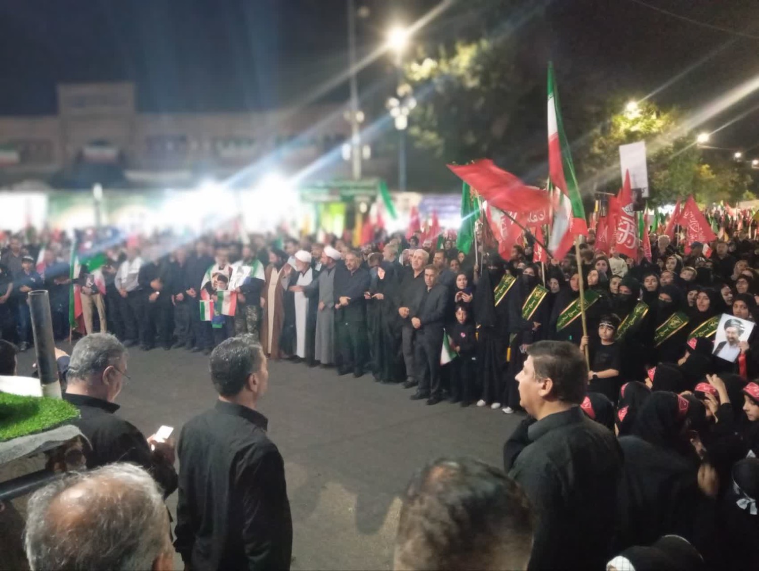 گزارش تصویری | حضور فرماندار ارومیه در تجمع رزمگاه شبانه و آیین شام غریبان رهبر شهید انقلاب